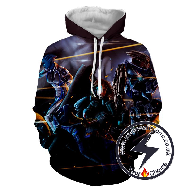Mass Effect - Mass Effect Sweat Shirt - Mass Effect Hoodies